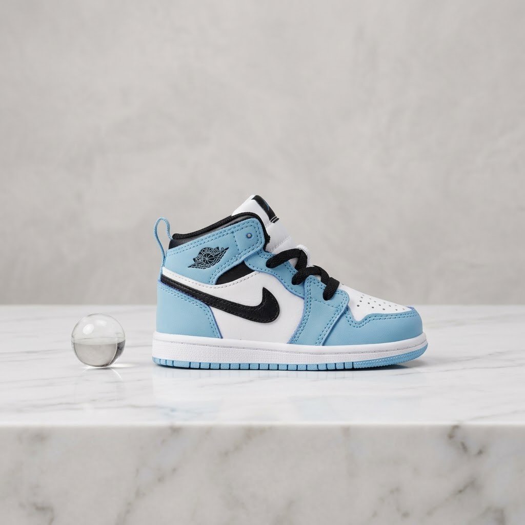tennis jordan bleu mode garcon les minidoux