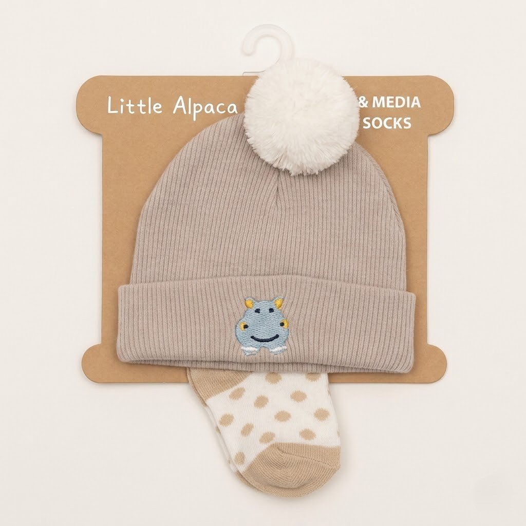 ensemble deux piece bonnet chaussettes cotton de qualite pour bebe ensemble deux piece bonnet chaussettes cotton de qualite pour bebe