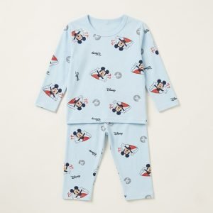 ensemble pyjama enfant mickey chez les minidoux