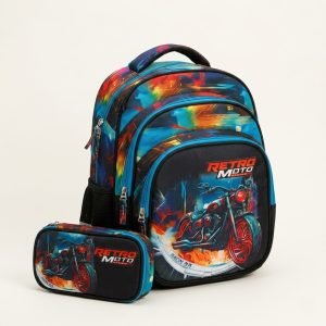 kit sac trousse ecole colore pour garcon a douala boutique les minidoux